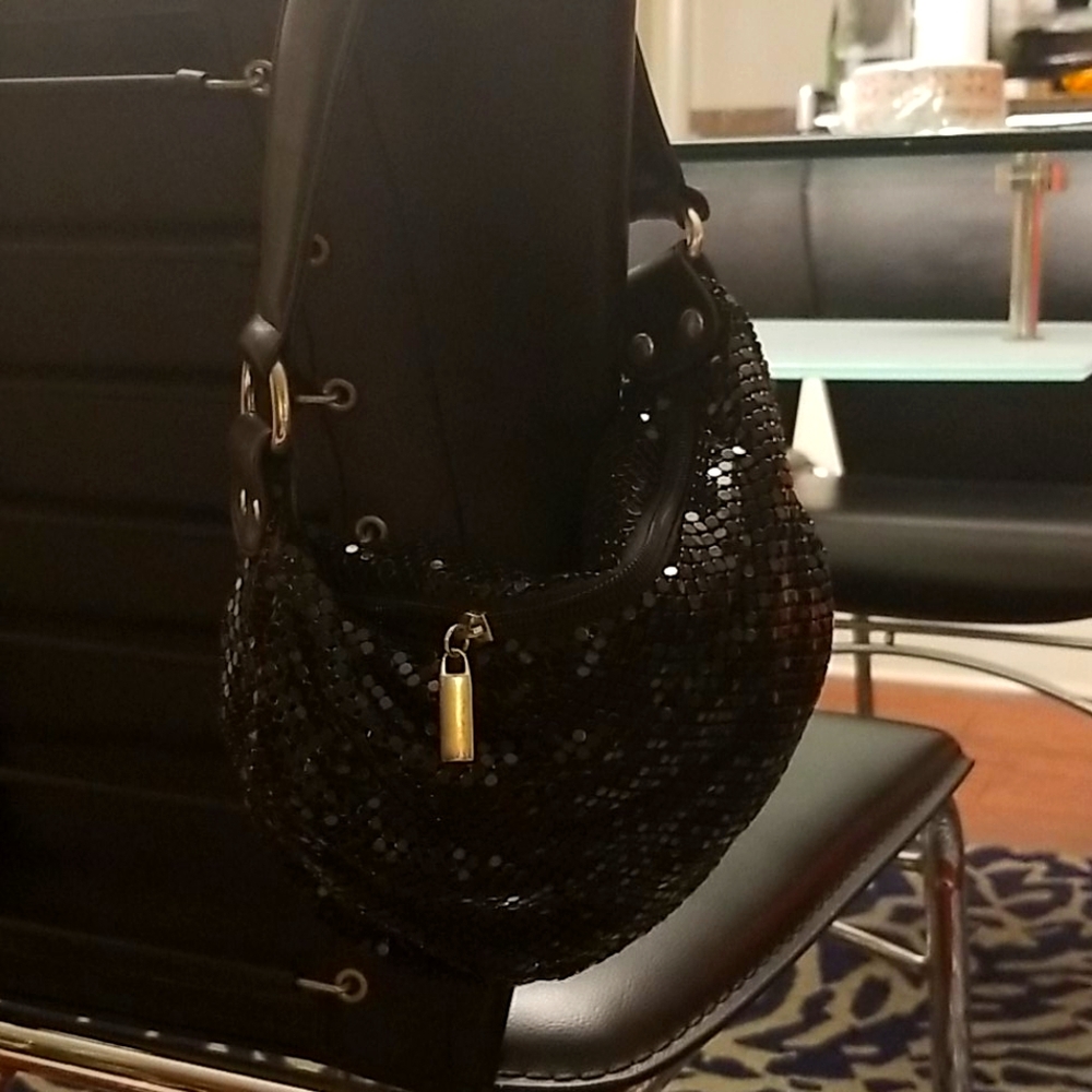 Glitter small shoulder bag
